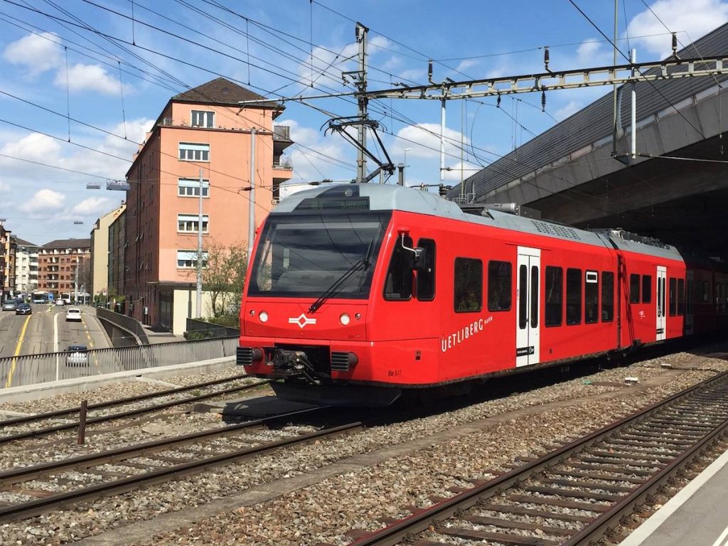 Uetliberg-Bahn Triebwagen Bahnland Schweiz