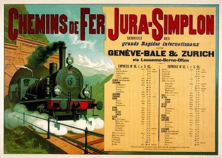 Chemins de fer de la Suisse Occidentale et du Simplon - Chemins de fer de la Suisse Occidentale